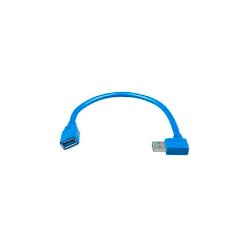USB extension cable 0.3m one side right angle ASS060000100