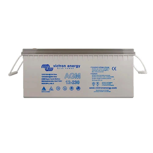 12V / 15Ah AGM Super Cycle batterie. (Languette Faston 6,3x0,8 mm) BAT412015080