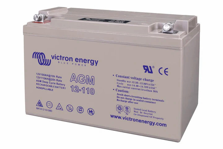 Deep cycle battery 12V / 110Ah AGM BAT412101084