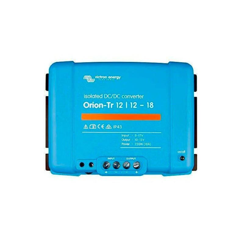 Orion-Tr 12/12-18A (220W) Isolated DC-DC Converter ORI121222110