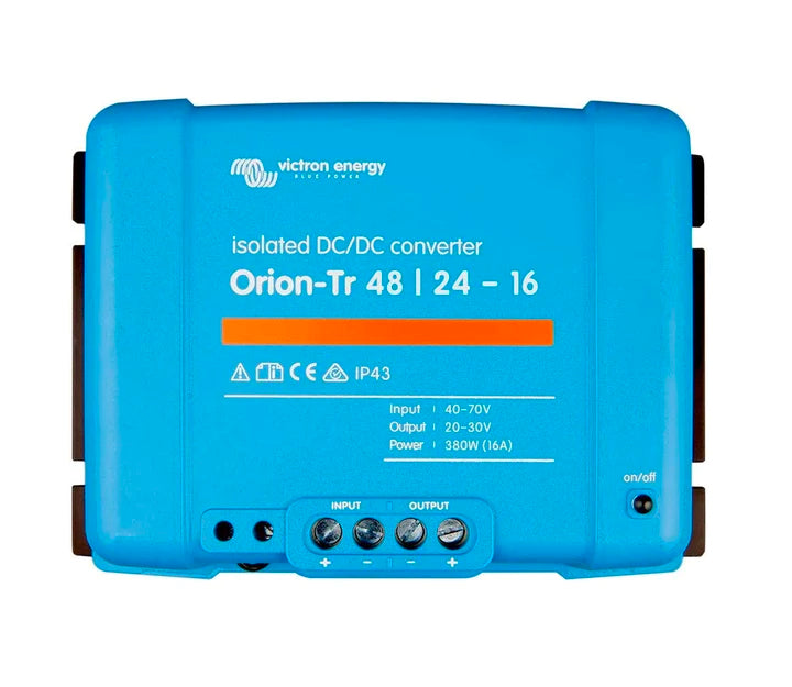 Convertisseur DC-DC isolé Orion-Tr 48 / 24-16A (380W) ORI482441110
