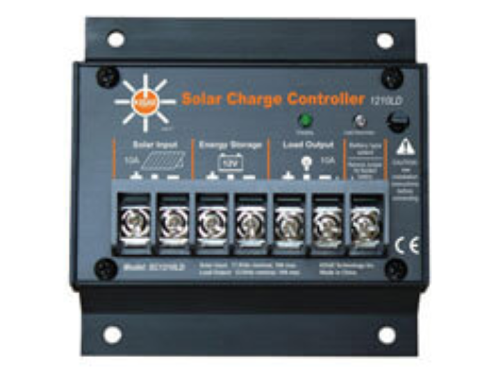 10A charge controller with load disconnect for SC1210LD solar panels