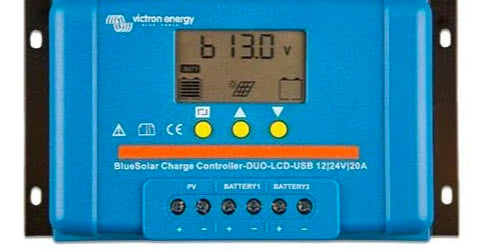 BlueSolar PWM DUO 12 / 24V-20A / U-solaire = 55Vmax SCC010020060