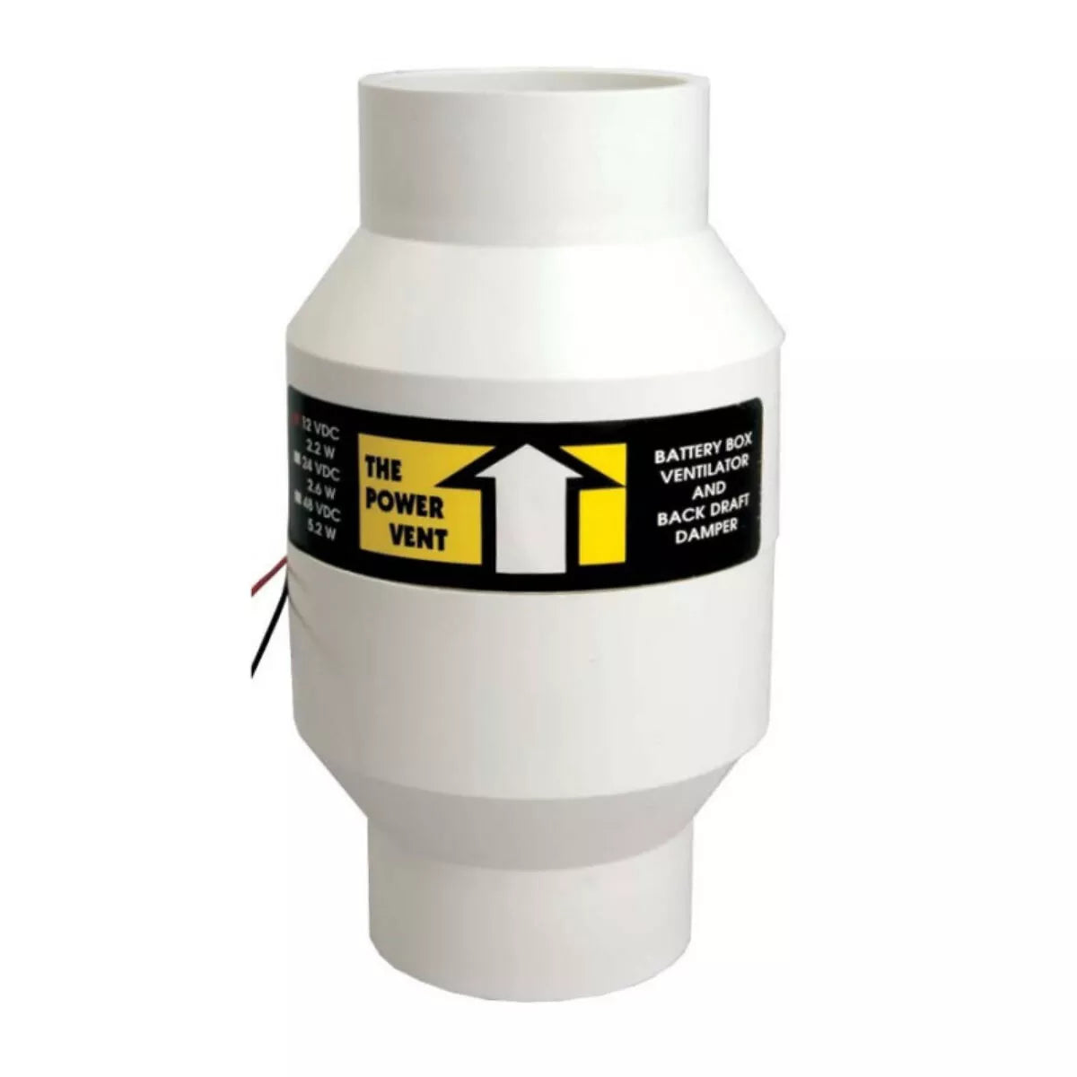"The Power Vent" Ventilateur de boîtier de batterie 48v et clapet anti-retour
