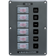 Blue Sea Systems - Water Resistant Circuit Breaker Switch Panel