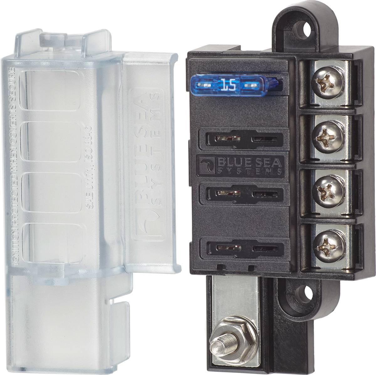 Compact fuse box ST BLADE 4CIRC - BSS5045