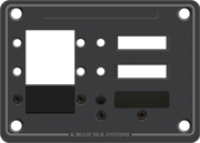 Blue Sea Systems - Panneau DC 3 Positions - Série C CB - BSS8088