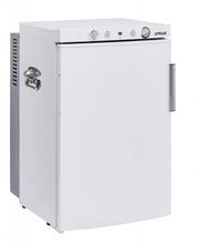 Réfrigérateur portatif au propane Unique 3 voies 3,4 pi³ (96 L) (UGP-3 SM), blanc