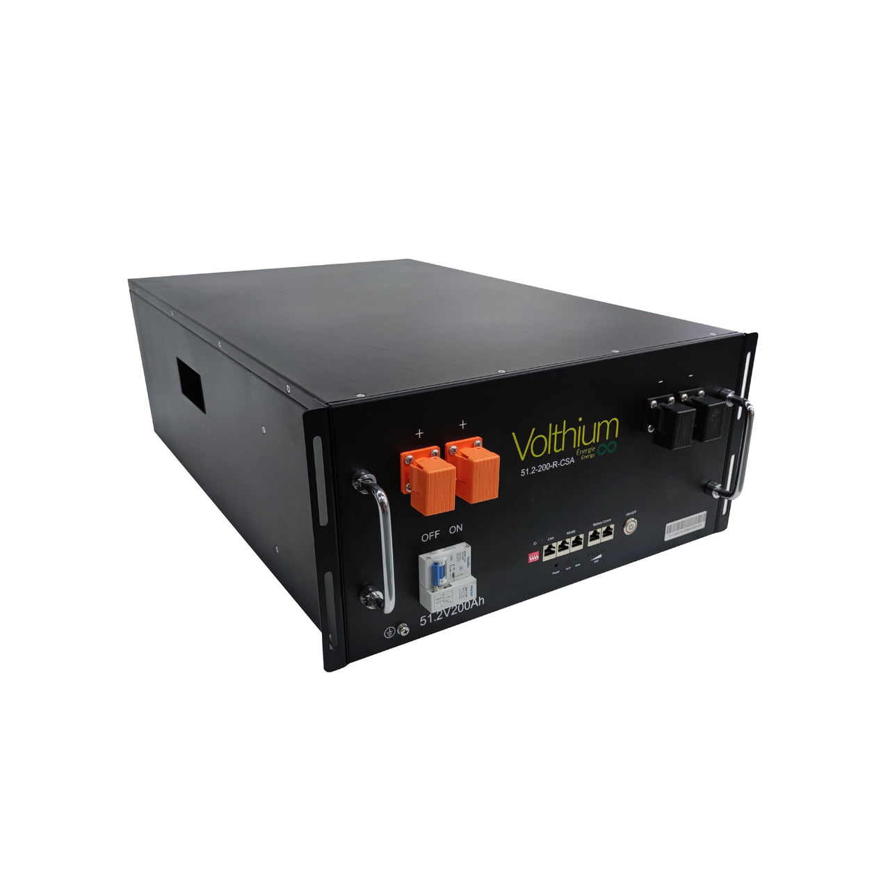 VOLTHIUM - Batterie au Lithium Rackmount 51.2V 200Ah 10KW Autochauffante