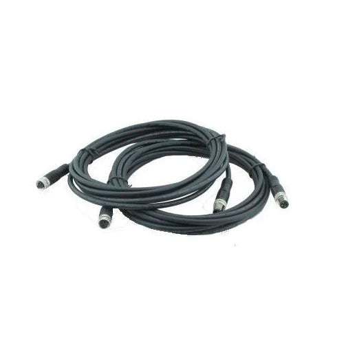 Connecteur circulaire M8 Câble 3 pôles Mâle / Femelle 1m (sachet de 2) ASS030560100