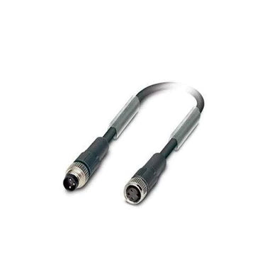 Connecteur circulaire M8 Câble 3 pôles Mâle / Femelle 2m (sachet de 2) ASS030560200
