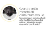 Grille en aluminium moulé du radiateur Martin