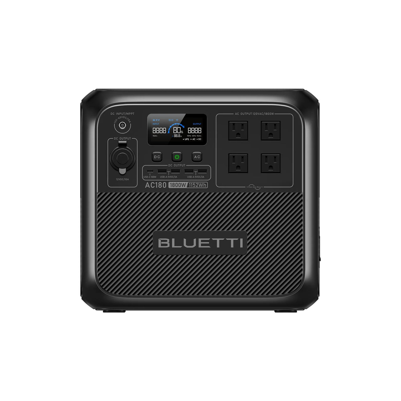 BLUETTI AC180 Station portable 1,800W 1,152Wh