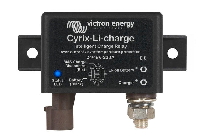 Relais de charge intelligent Cyrix-Li-load 24 / 48V-230A CYR020230450