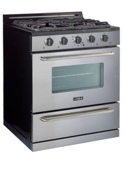 Cuisinière au propane Unique Classic 30 po, acier inoxydable (UGP-30G OF2 S/S)