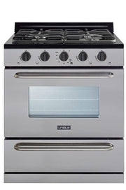 Cuisinière au propane Unique Classic 30 po, acier inoxydable (UGP-30G OF2 S/S)