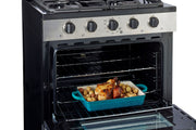 Cuisinière au propane Unique Classic 30 po, acier inoxydable (UGP-30G OF2 S/S)