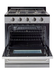 Cuisinière au propane Unique Classic 30 po, acier inoxydable (UGP-30G OF2 S/S)