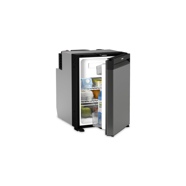 DOMETIC - 12v/24v Refrigerator - 1.6 cu. ft. 44L - Dark Silver - NRX50C