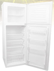 Réfrigérateur 12/24 V Mistral 15, 15 pi³, blanc, portes ouvertes
