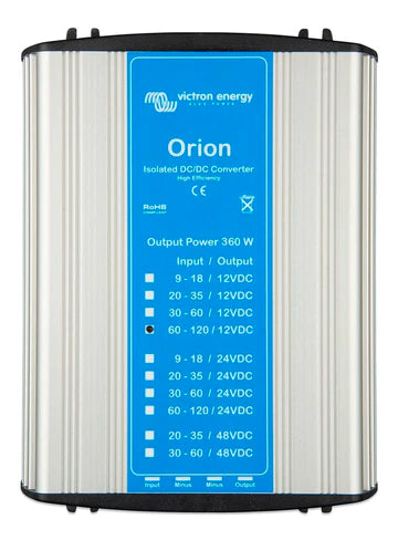Orion 110/12-30A (360W) Isolated DC-DC Converter ORI110123610
