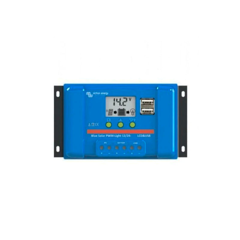 BlueSolar PWM-LCD&USB 12/24V-5A SCC010005050