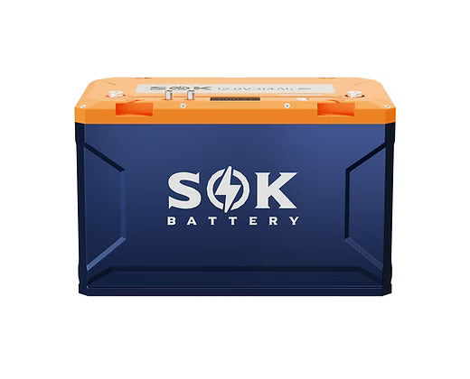 SOK - Batterie au lithium 12V 314AH, Bluetooth et auto-chauffante avec communication Victron