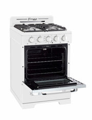 Cuisinière au propane Unique Classic Retro 24 po, blanche (UGP-24CR OF1 W)