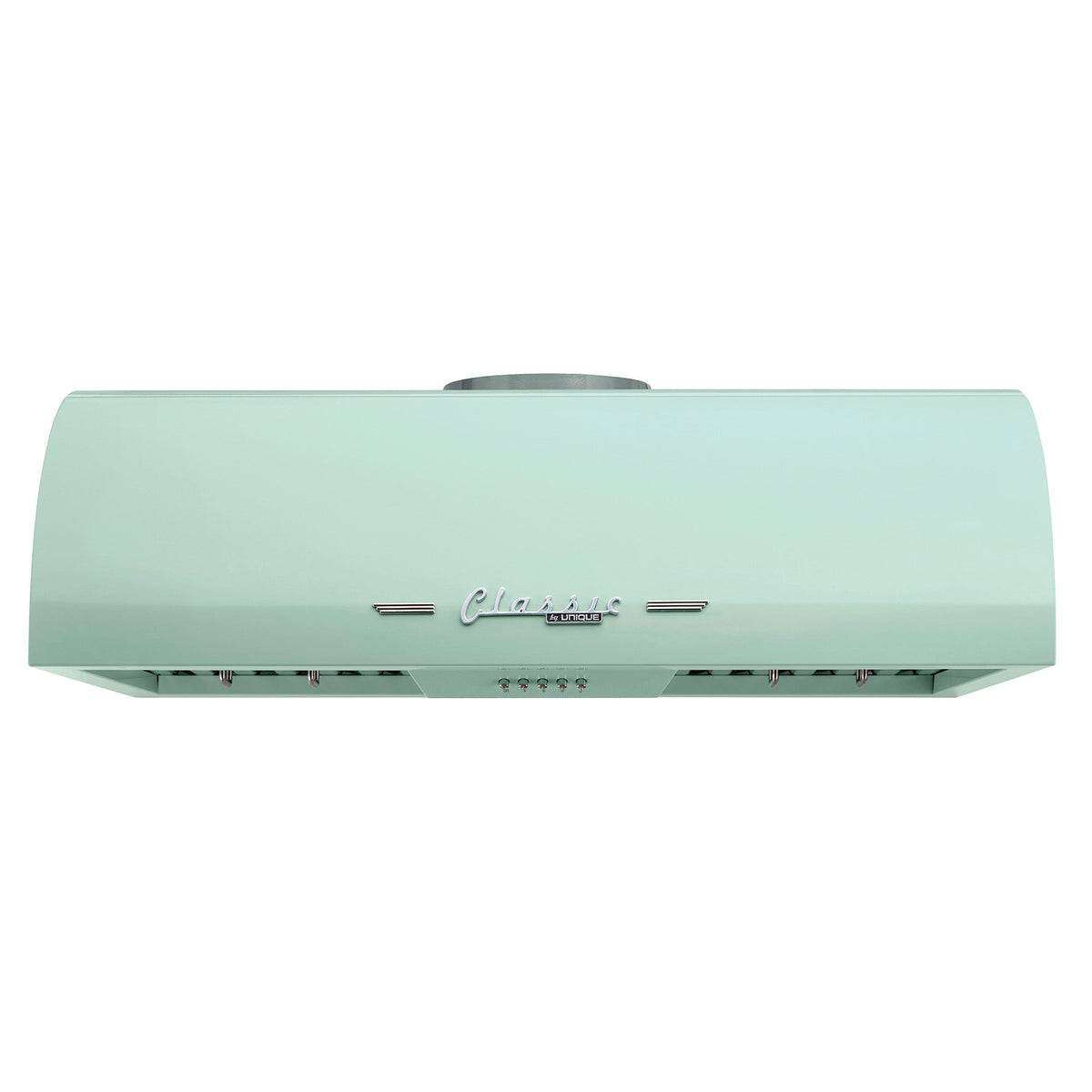 Hotte Unique Classic Retro 24 po vert menthe UGP-24CR RH LG, vue de face