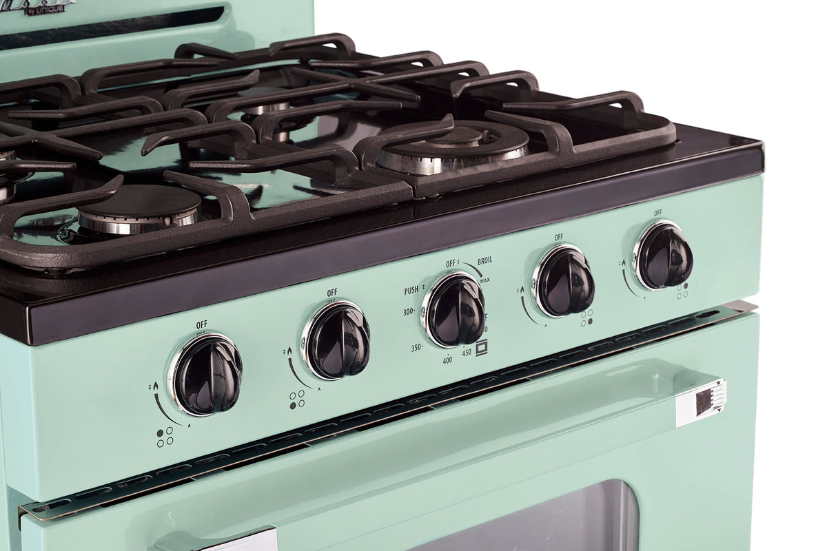 Cuisinière au propane Unique Classic Retro 30 po (UGP-30CR OF2)
