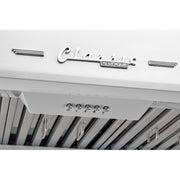 Commandes de la hotte Unique Classic Retro 30 po blanche