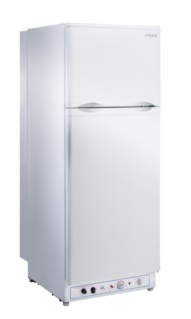 Réfrigérateur au propane Unique 8 pi³ (227 L), blanc (UGP-8C CM W)
