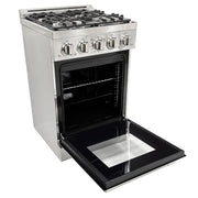 Cuisinière au propane Unique moderne hors réseau 24 po (UGP-R24OCLP), acier inoxydable