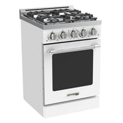 Cuisinière au propane Unique moderne hors réseau 24 po (UGP-R24OCLP), blanc