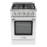 Cuisinière au propane Unique moderne hors réseau 24 po (UGP-R24OCLP), blanc