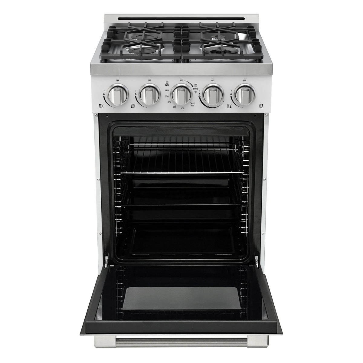 Cuisinière au propane Unique moderne hors réseau 24 po (UGP-R24OCLP), blanc