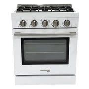 Cuisinière au propane Unique moderne hors réseau 30 po (UGP-R30OCLP), blanc