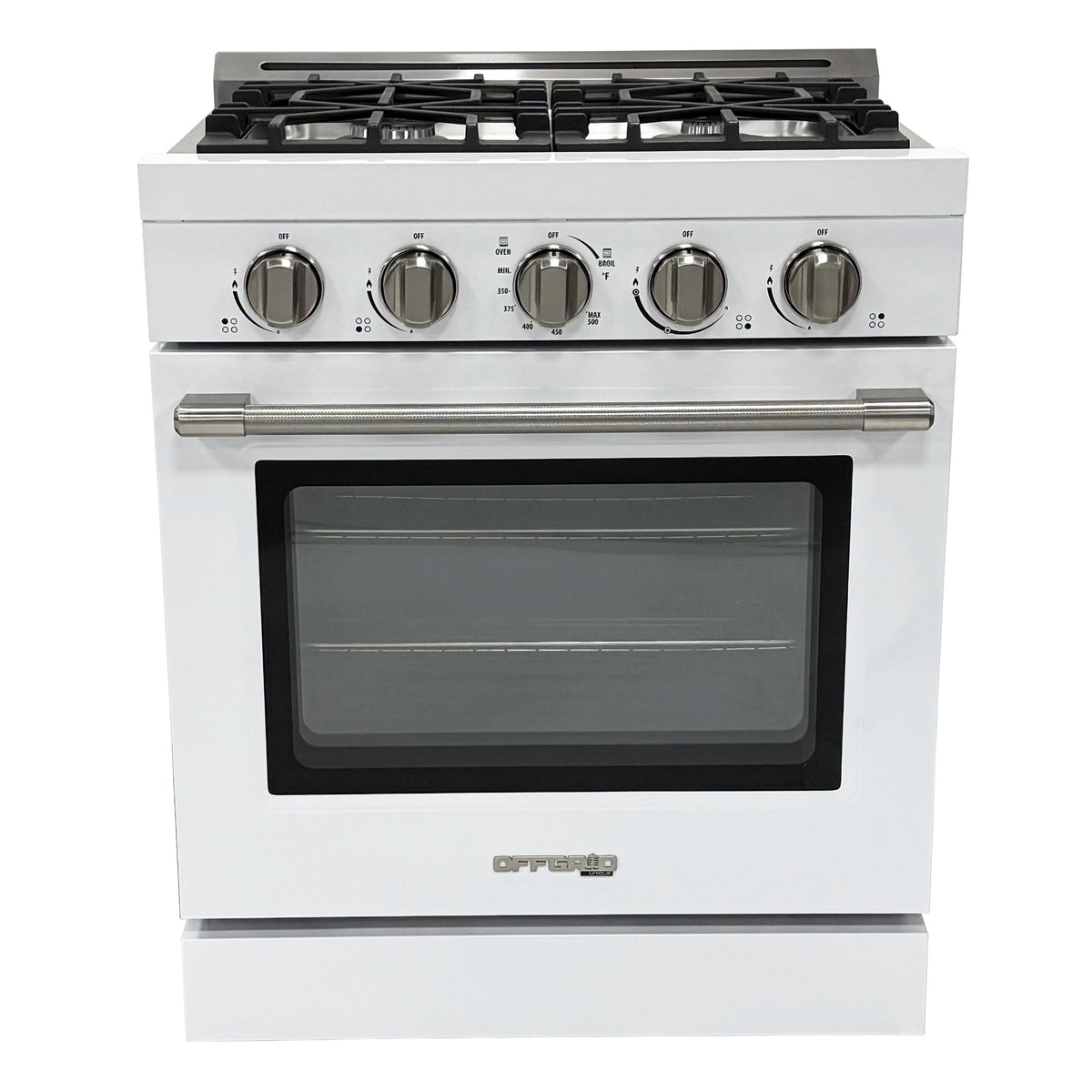 Cuisinière au propane Unique moderne hors réseau 30 po (UGP-R30OCLP), blanc