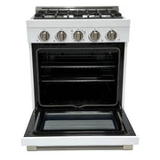 Cuisinière au propane Unique moderne hors réseau 30 po (UGP-R30OCLP), blanc