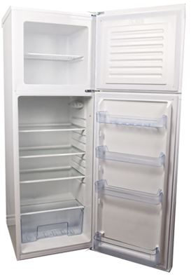 Réfrigérateur 12/24 V Mistral 12, 11,7 pi³, blanc, portes ouvertes