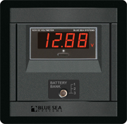 Blue Sea Systems Digital DC Voltmeter Panel - BSS1474