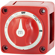 Blue Sea Systems - m Series Mini On-Off Battery Switch with Button