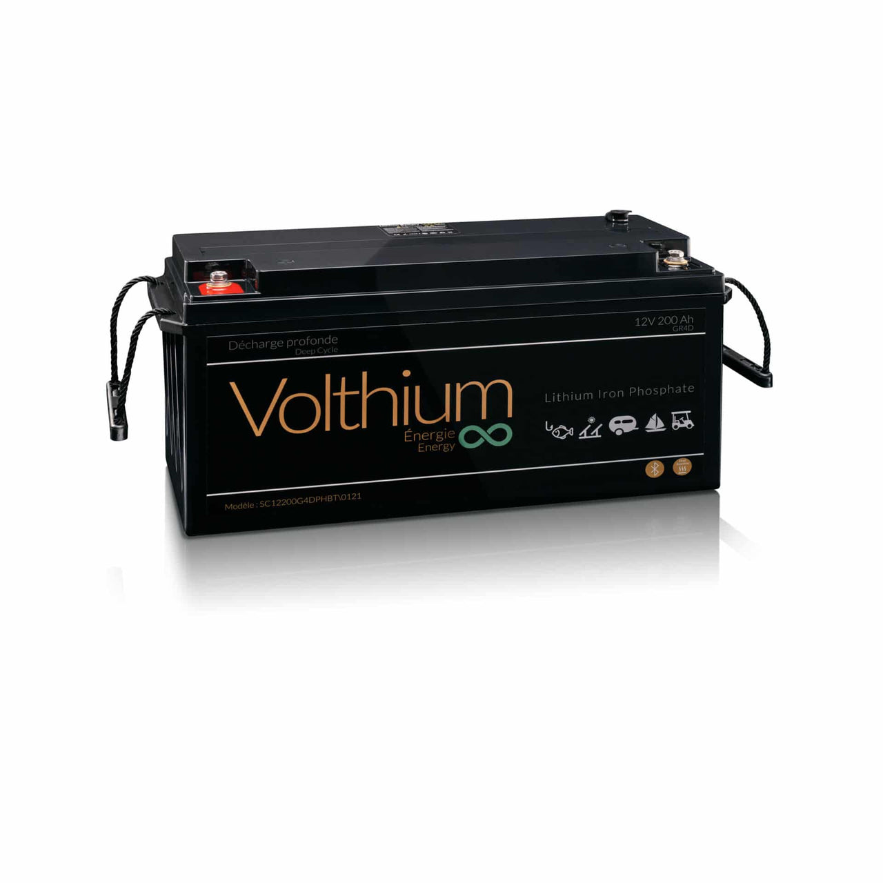 Volthium - Batterie 12V 200AH auto chauffante - 12.8-200-G4DY-CH2O